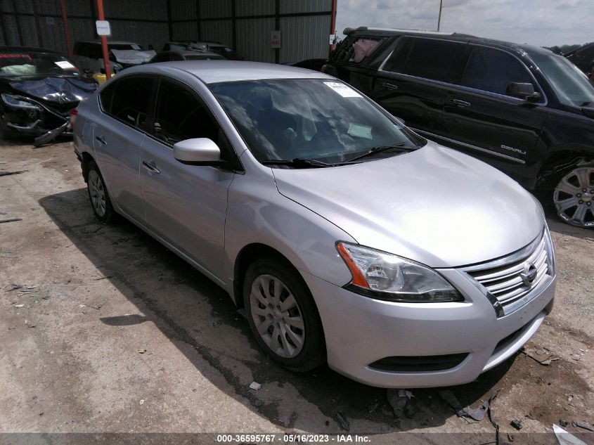 2013 NISSAN SENTRA S - 3N1AB7AP7DL747870