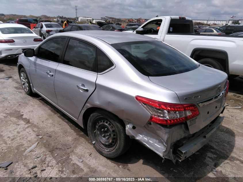 2013 NISSAN SENTRA S - 3N1AB7AP7DL747870