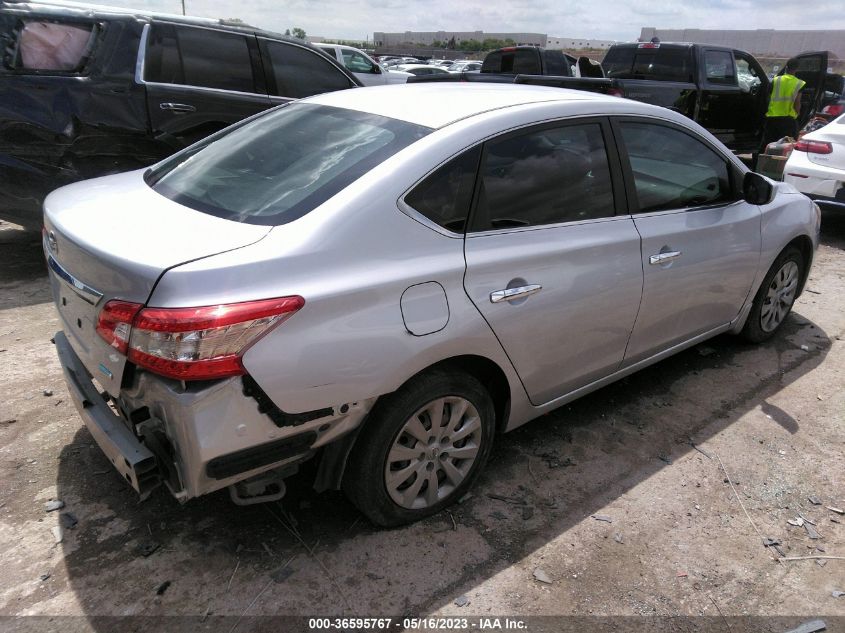 2013 NISSAN SENTRA S - 3N1AB7AP7DL747870