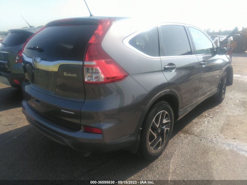 2016 HONDA CR-V SE - 2HKRM3H42GH526406