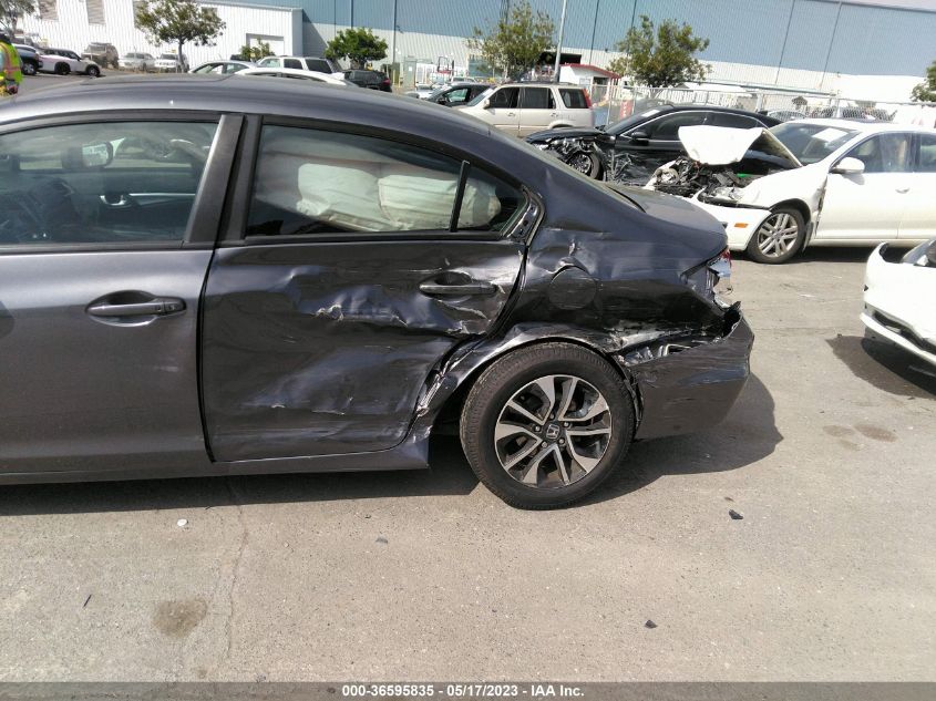 2015 HONDA CIVIC SEDAN EX - 19XFB2F87FE200256