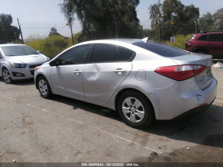 2015 KIA FORTE LX - KNAFK4A62F5426828