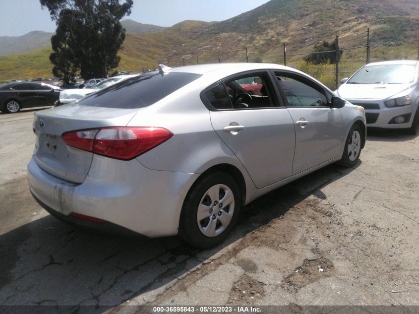 2015 KIA FORTE LX - KNAFK4A62F5426828