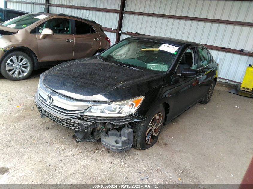 2017 HONDA ACCORD SEDAN LX - 1HGCR2F37HA084891