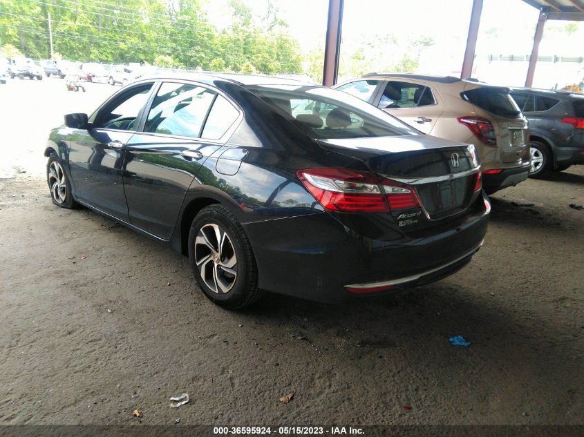 2017 HONDA ACCORD SEDAN LX - 1HGCR2F37HA084891