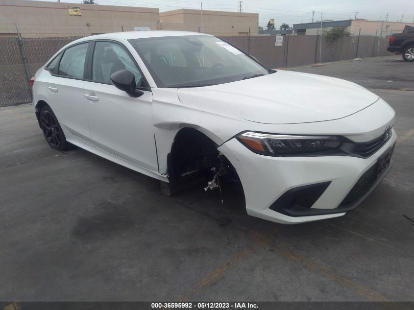 2023 HONDA CIVIC SEDAN SPORT - 2HGFE2F51PH528227