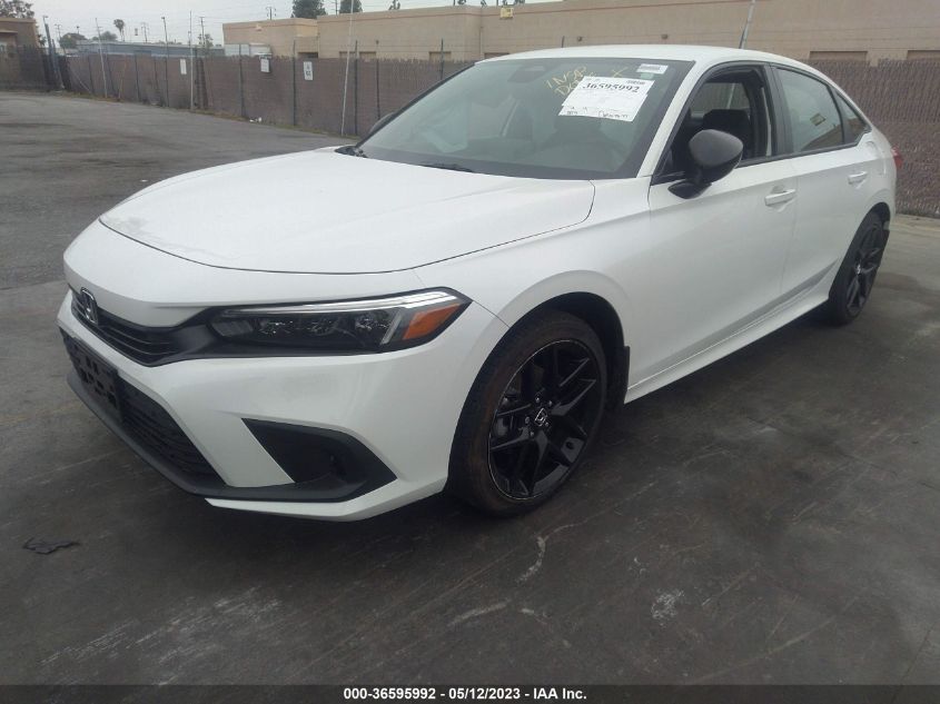 2023 HONDA CIVIC SEDAN SPORT - 2HGFE2F51PH528227