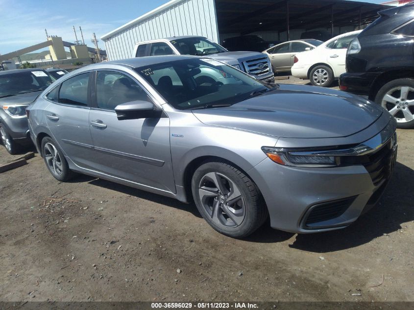 2019 HONDA INSIGHT EX - 19XZE4F52KE018240