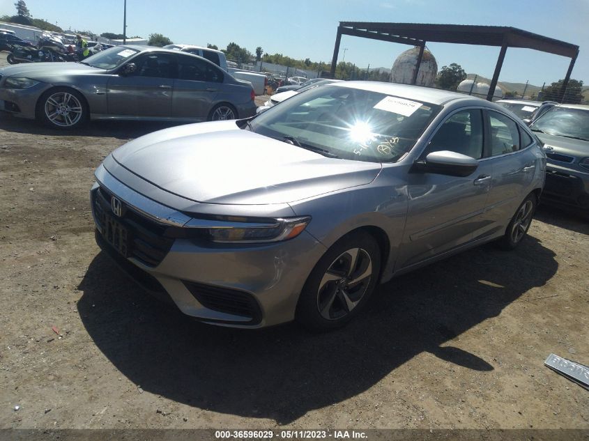 2019 HONDA INSIGHT EX 19XZE4F52KE018240