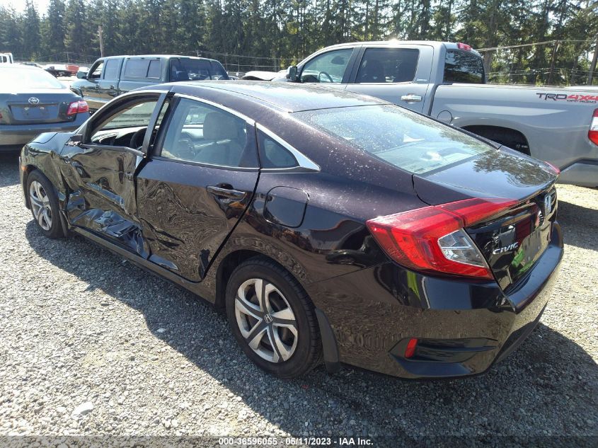 2016 HONDA CIVIC SEDAN LX - 2HGFC2F52GH512852