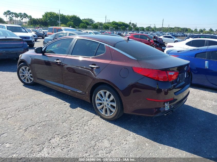 2015 KIA OPTIMA EX - 5XXGN4A73FG395799