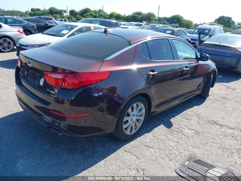 2015 KIA OPTIMA EX - 5XXGN4A73FG395799