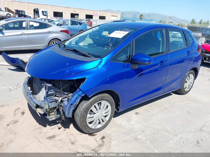 VIN 3HGGK5H55HM710396 2017 HONDA FIT LX