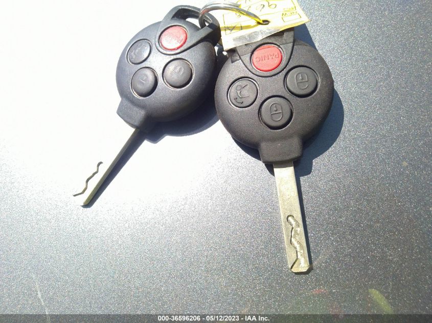 2015 SMART FORTWO PASSION/PURE - WMEEJ3BA4FK792260
