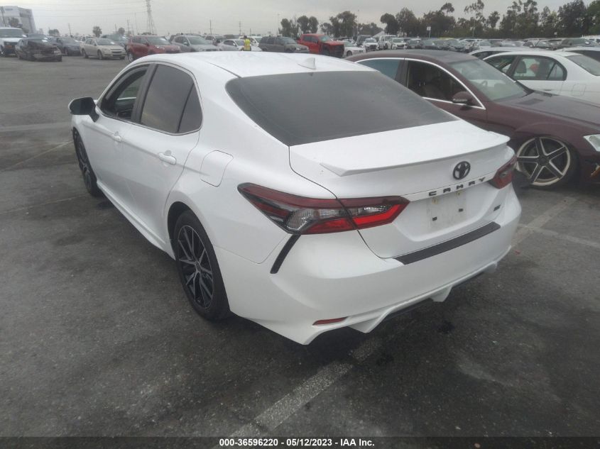 2023 TOYOTA CAMRY SE/SE NIGHTSHADE - 4T1G11AK2PU722747