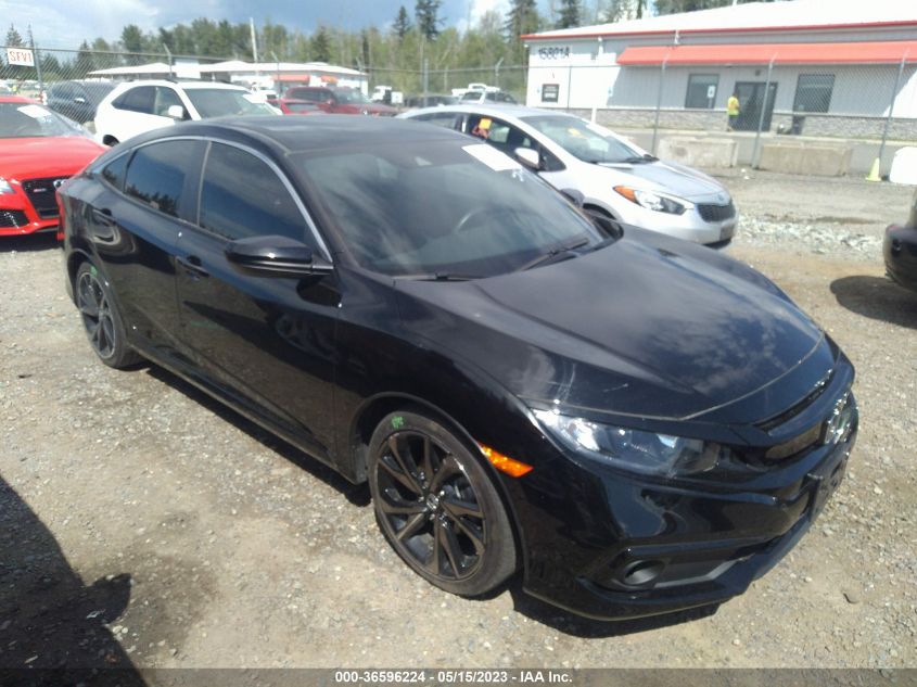 2021 HONDA CIVIC SEDAN SPORT - 2HGFC2F85MH544538