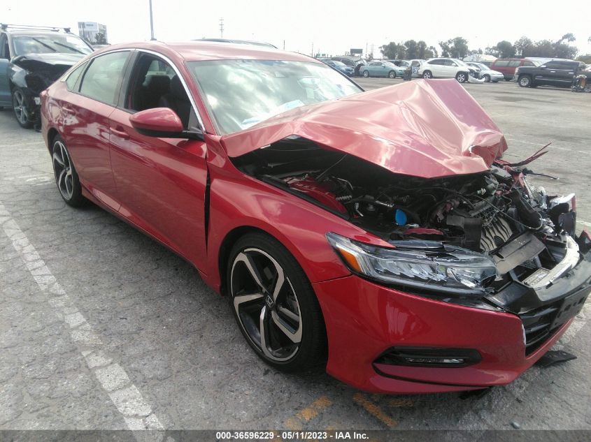 2020 HONDA ACCORD SEDAN SPORT - 1HGCV1F31LA087073