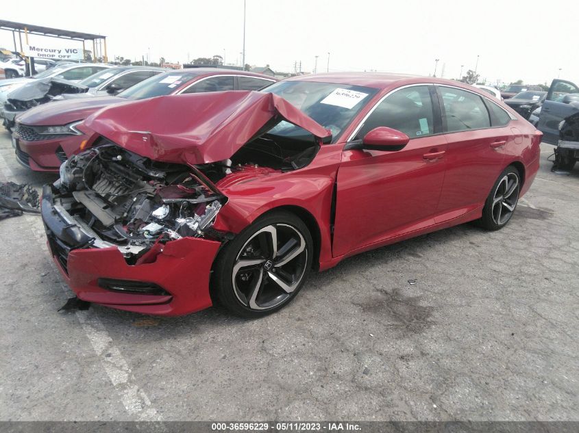 2020 HONDA ACCORD SEDAN SPORT - 1HGCV1F31LA087073
