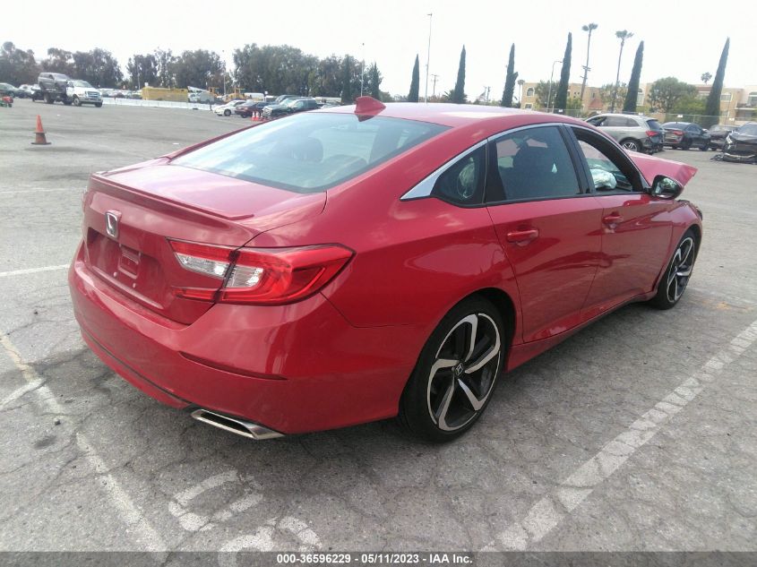 2020 HONDA ACCORD SEDAN SPORT - 1HGCV1F31LA087073