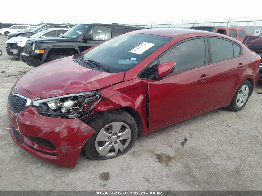 2016 KIA FORTE LX - KNAFX4A6XG5499934