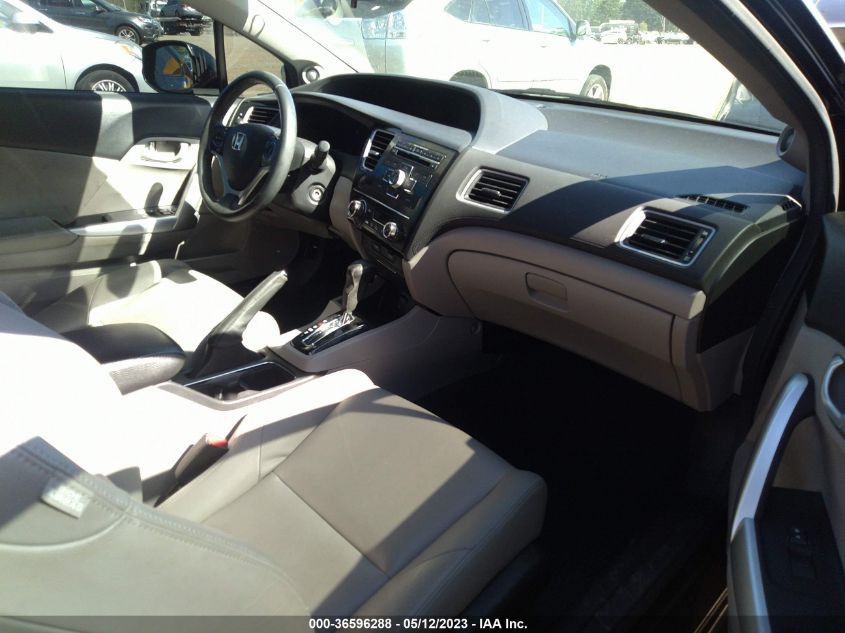 2013 HONDA CIVIC CPE EX-L - 2HGFG3B07DH500583
