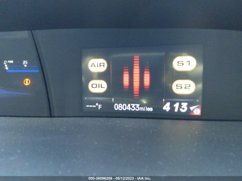 2013 HONDA CIVIC CPE EX-L - 2HGFG3B07DH500583