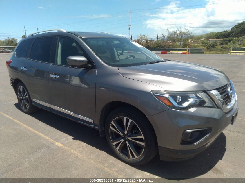 2018 NISSAN PATHFINDER PLATINUM - 5N1DR2MN3JC653474
