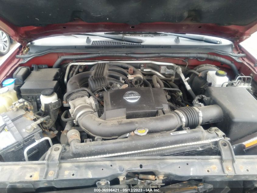 2013 NISSAN XTERRA PRO-4X/S/X 5N1AN0NW9DN814834