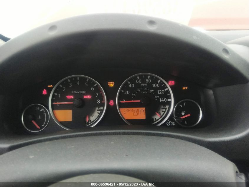 2013 NISSAN XTERRA PRO-4X/S/X 5N1AN0NW9DN814834