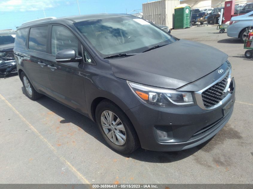 2016 KIA SEDONA LX - KNDMB5C15G6215670