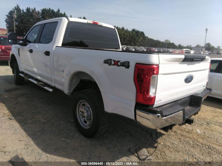 2017 FORD SUPER DUTY F-250 SRW LARIAT/PLATINUM - 1FT7W2B64HEE40747