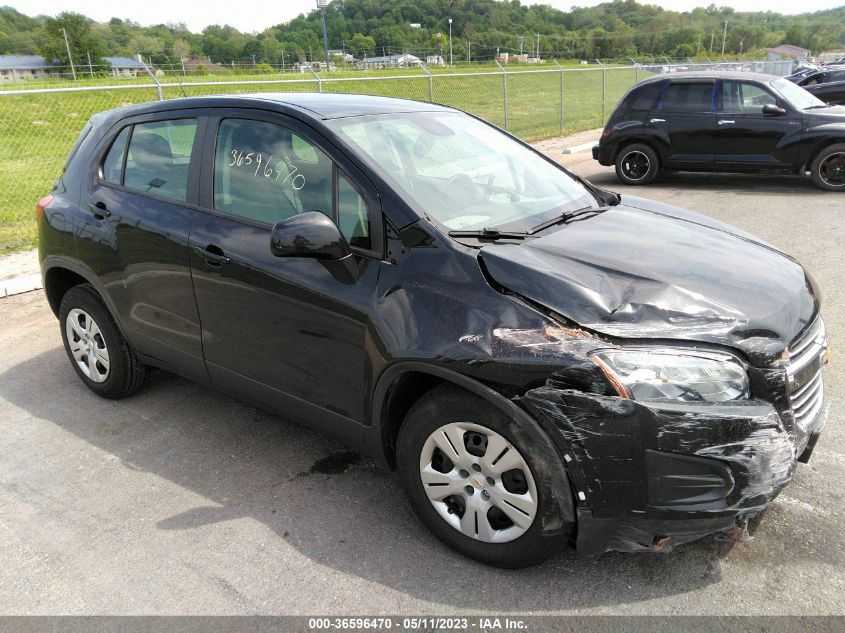 2015 CHEVROLET TRAX LS - 3GNCJKSB8FL251663