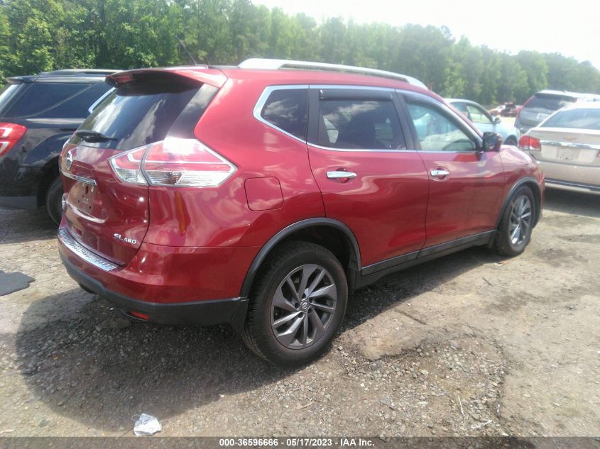 2016 NISSAN ROGUE SL - 5N1AT2MV0GC855735