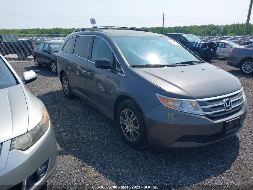 2013 HONDA ODYSSEY EX-L - 5FNRL5H66DB072557