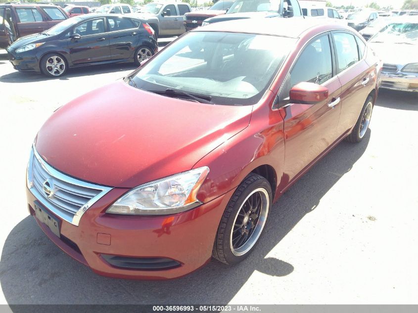 2015 NISSAN SENTRA SR/SL/S/SV/FE+ S - 3N1AB7AP3FY253771