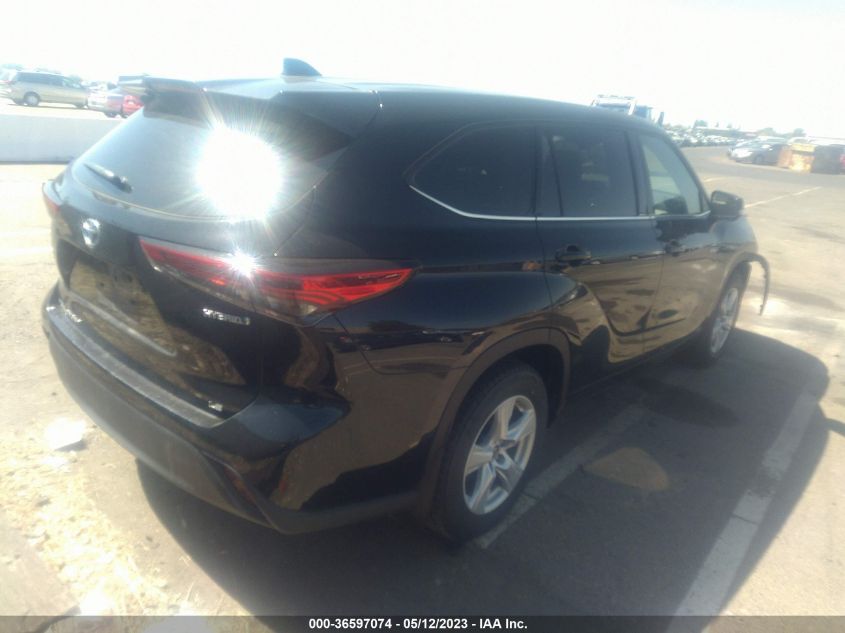 2021 TOYOTA HIGHLANDER HYBRID LE - 5TDBBRCHXMS040940
