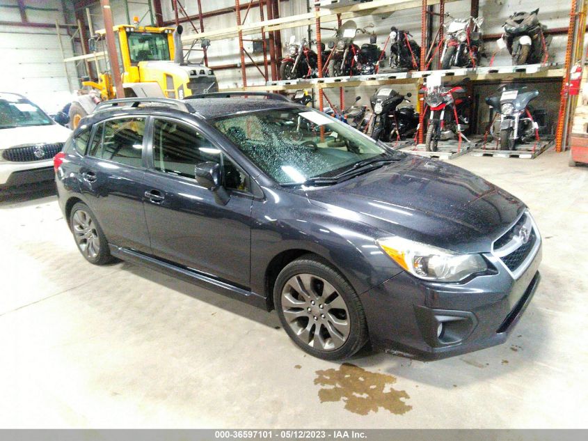 2013 SUBARU IMPREZA WAGON 2.0I SPORT PREMIUM - JF1GPAL68D2821623