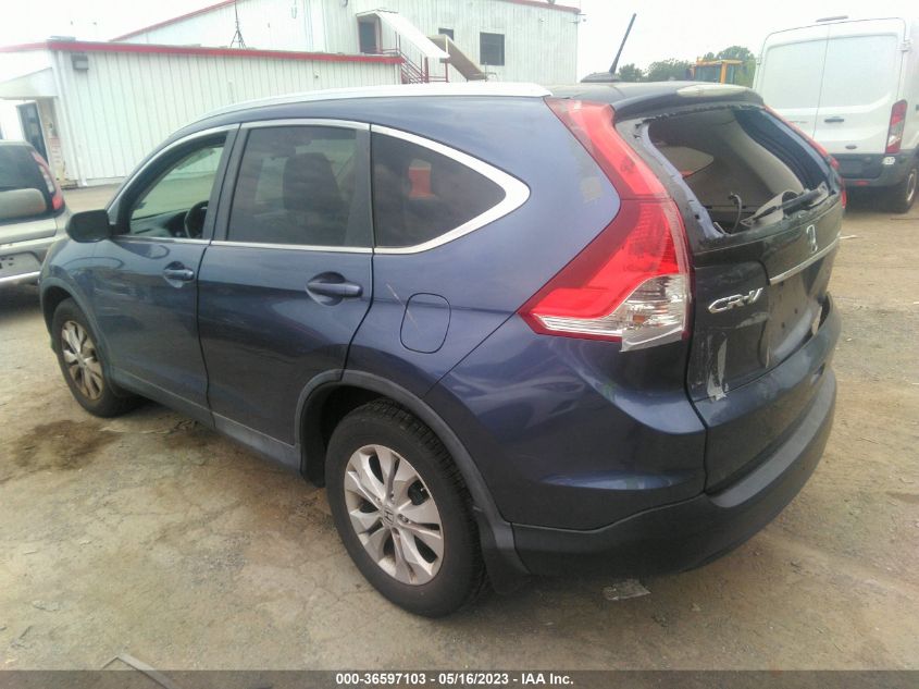 2013 HONDA CR-V EX-L - 2HKRM4H71DH601155