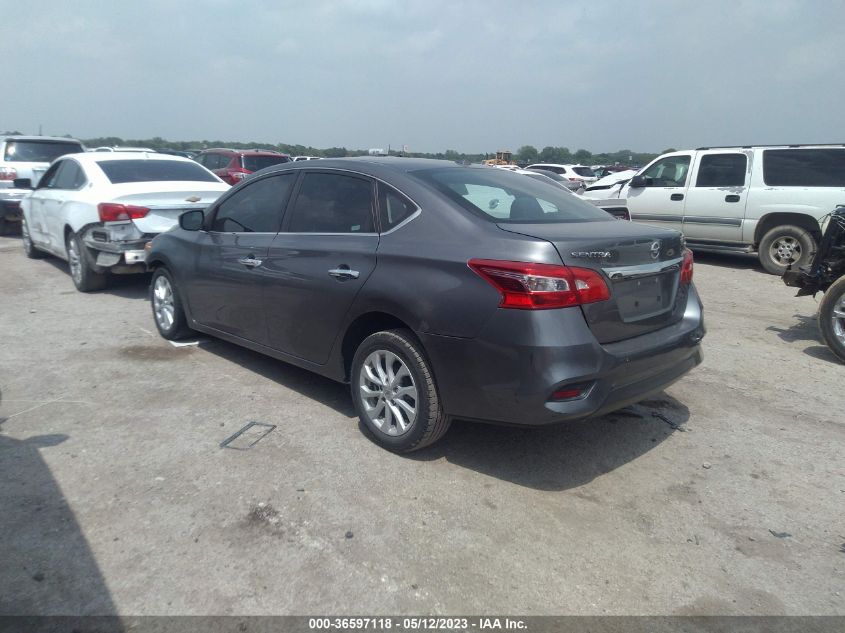 2019 NISSAN SENTRA SV - 3N1AB7APXKL621404