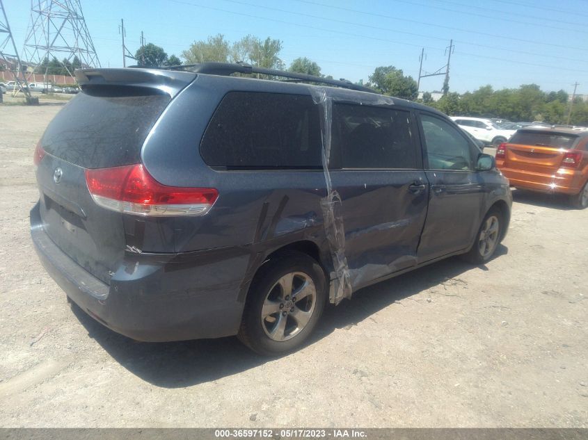 2014 TOYOTA SIENNA LE - 5TDKK3DC0ES498018