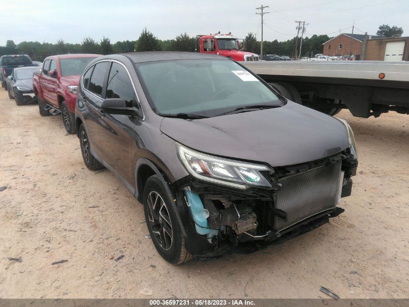 2016 HONDA CR-V SE - 2HKRM4H40GH667349