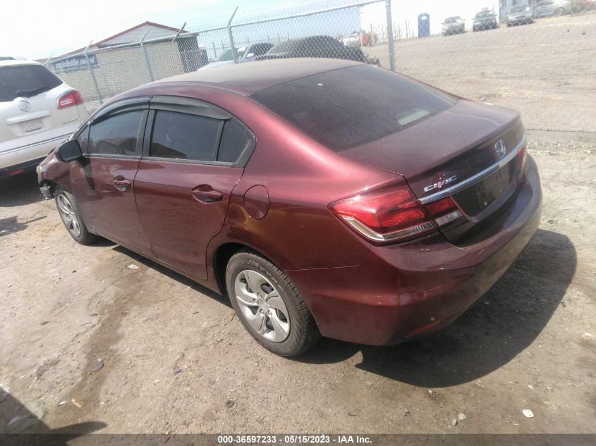 2015 HONDA CIVIC SEDAN LX - 19XFB2F53FE236368