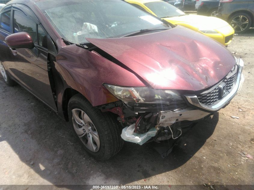 2015 HONDA CIVIC SEDAN LX - 19XFB2F53FE236368