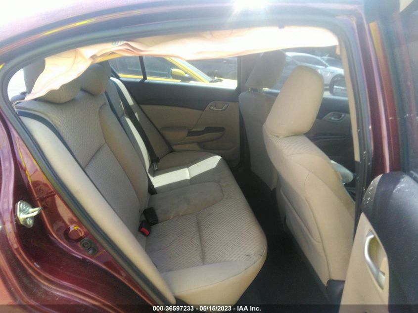 2015 HONDA CIVIC SEDAN LX - 19XFB2F53FE236368