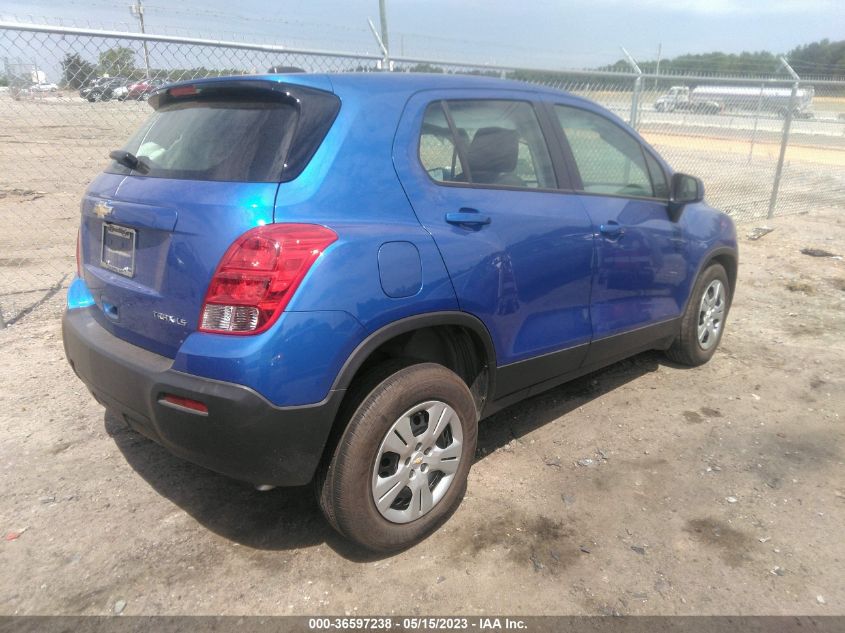 2016 CHEVROLET TRAX LS - KL7CJKSB2GB663361