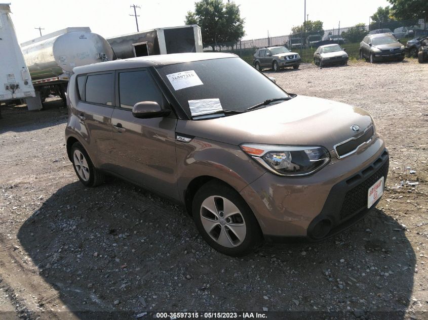 2015 KIA SOUL BASE - KNDJN2A28F7208080