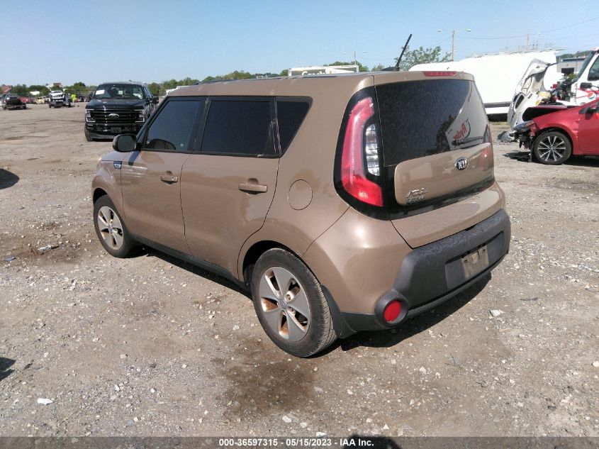 2015 KIA SOUL BASE - KNDJN2A28F7208080