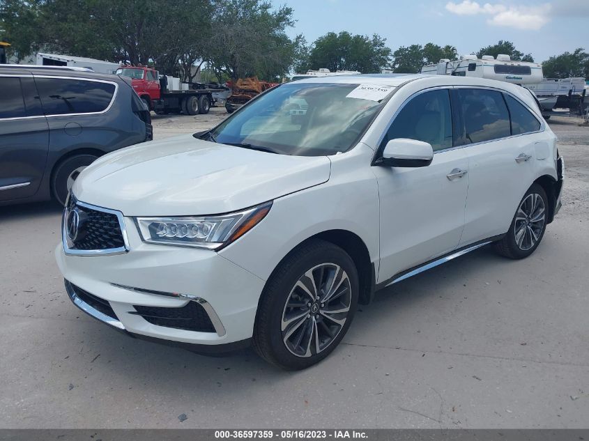 2020 ACURA MDX W/TECHNOLOGY PKG - 5J8YD3H51LL008704