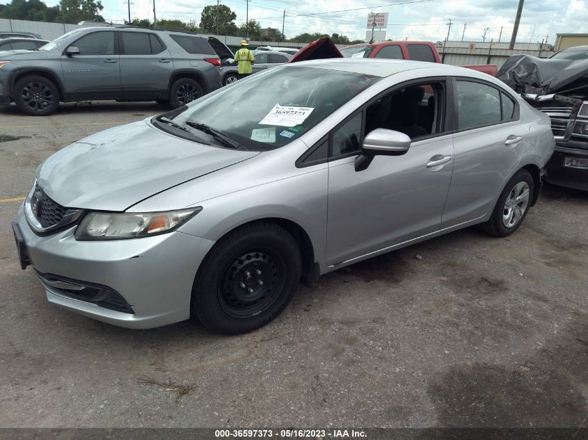 2015 HONDA CIVIC SEDAN LX - 19XFB2F52FE053639