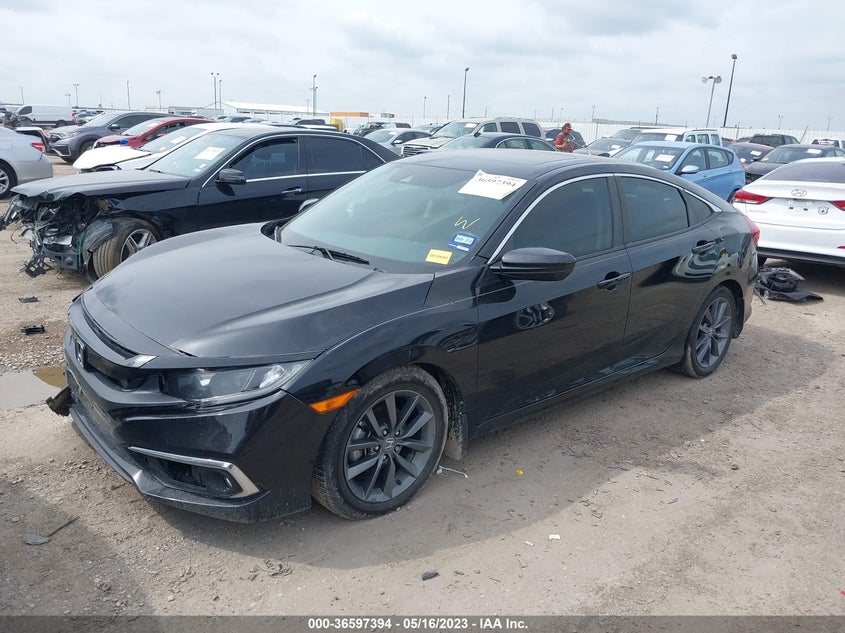 VIN 19XFC1F35KE012857 2019 HONDA CIVIC SEDAN EX